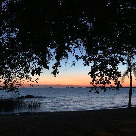 Apartamento Beira Da Praia Das Ondinas Sao Lourenco do Sul Kültér fotó